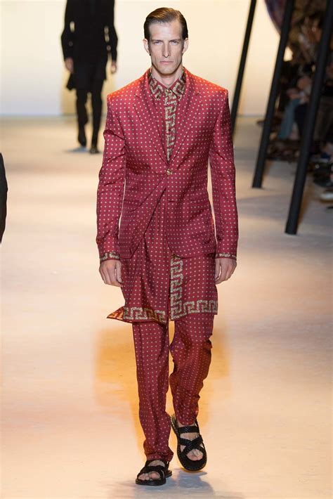 versace 2016 menswear|popular versace men's.